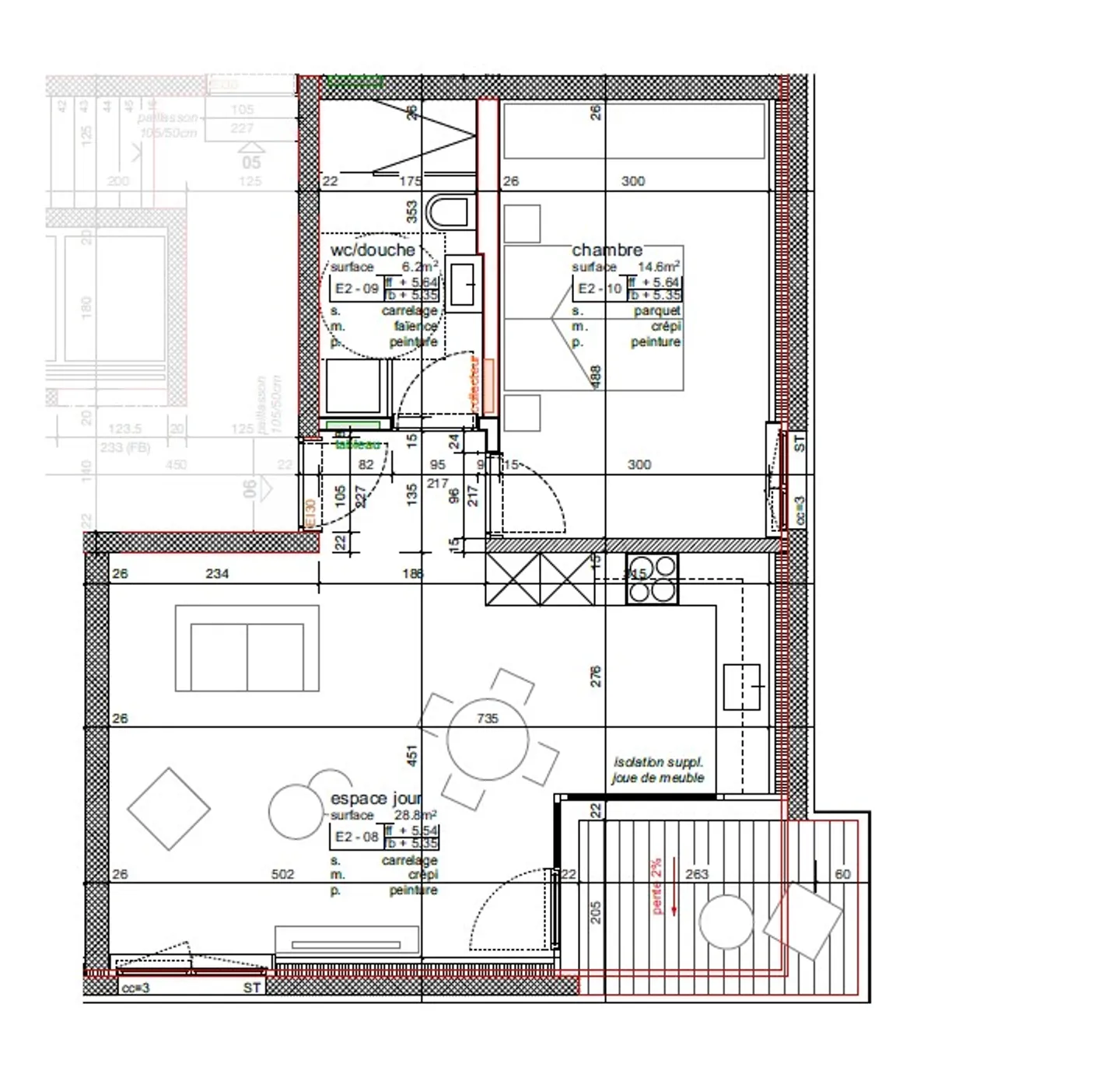 2,5-Zimmer-Wohnung - Foto 7 von 9