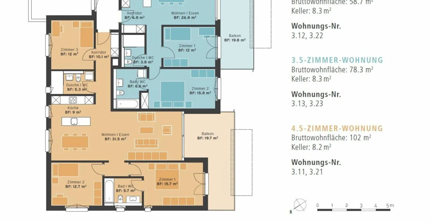 Vous cherchez un appartement familial parfait dans la verdure ? - Alors vous êtes au bon endroit ! - Photo 9 sur 9