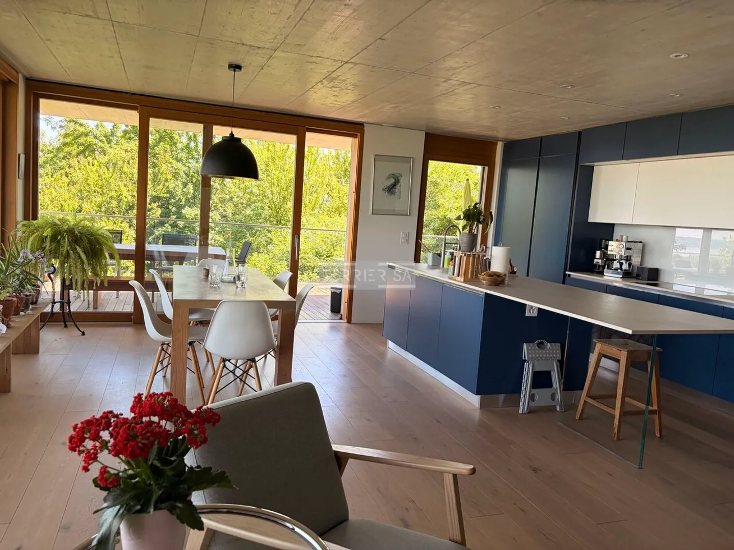 Penthouse of high class with 6.5 rooms and large terrace - Photo 5 of 13