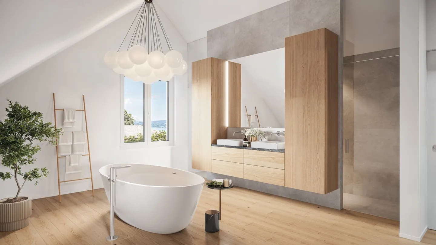Design trifft Wohngefühl: Neubau «Brunnenhof» 6.5-Zimmer Reihenhaus - Foto 5 von 6