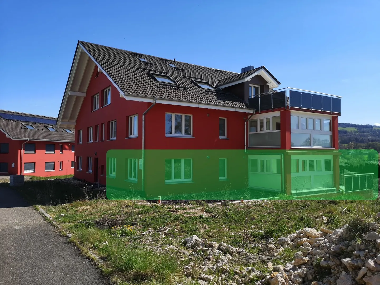 Magnificent 4.5-room apartment with terrace and veranda, 200m2 garden optional - Photo 2 of 24