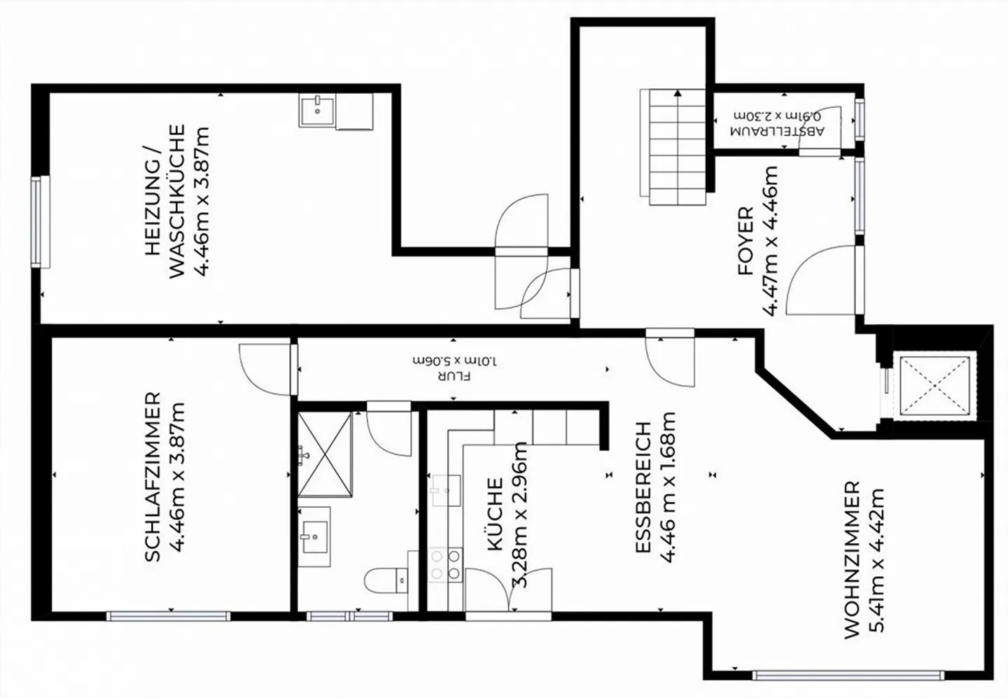 Modernes Apartment mit Aussicht - Foto 14 von 14