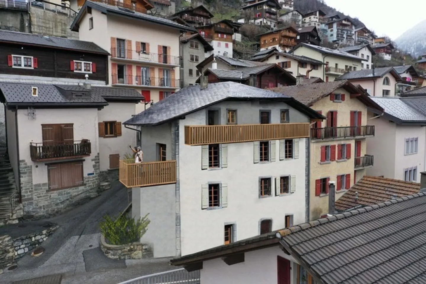 Die Kreta von Four: 5,5-Zimmer-Duplex im Herzen des Dorfes - Foto 1 von 3