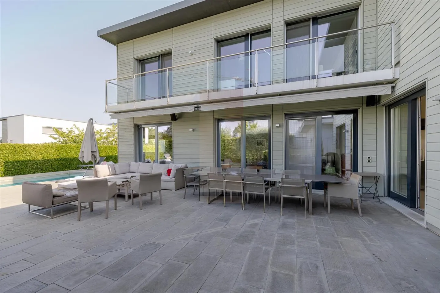 Co-Exklusivität: Moderne Villa mit Pool im Herzen von Vésenaz - Foto 1 von 6