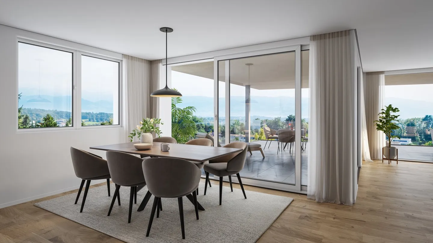 First-class new construction project in Oberdürnten: High-quality 4.5-room apartments - Photo 6 of 9