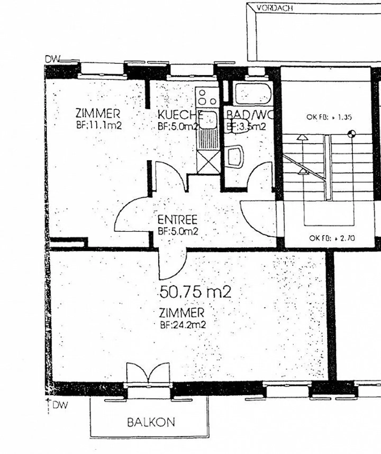 Altbau gem: appartement de 2,5 pièces près du centre de Lucerne - Photo 7 sur 7