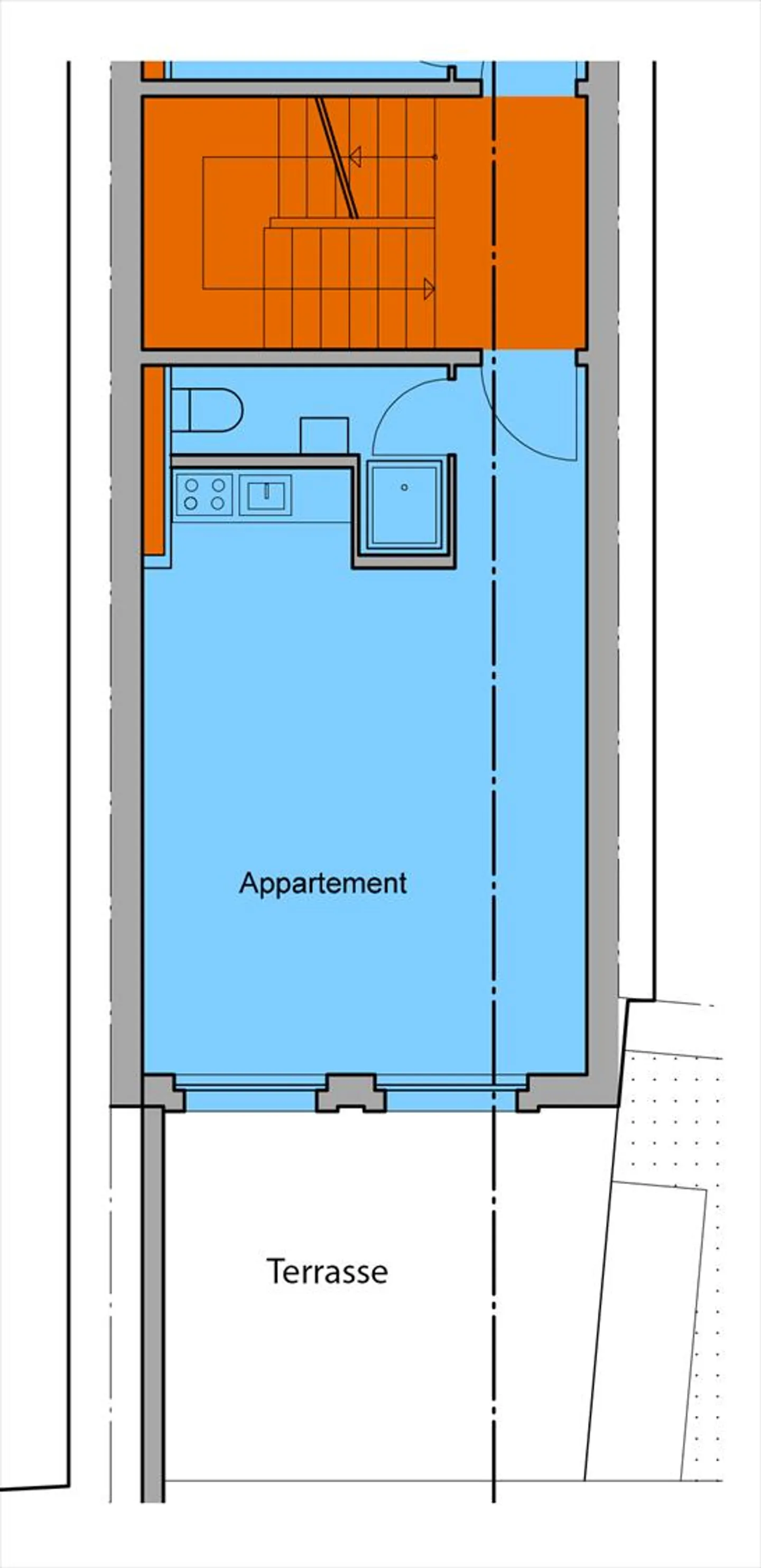 Studio 1 stanza - Foto 7 di 7