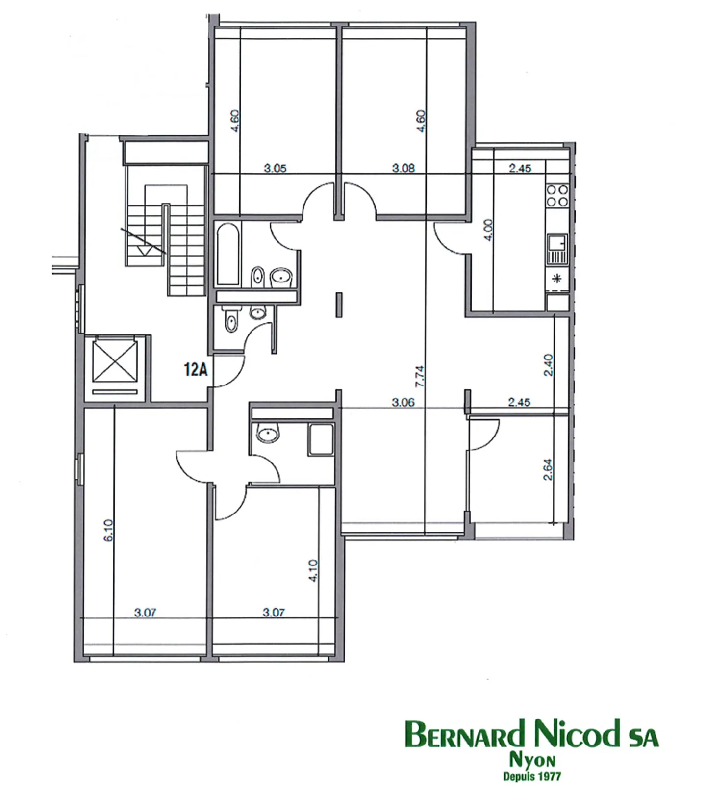 5.5 Room Apartment - Photo 6 of 6