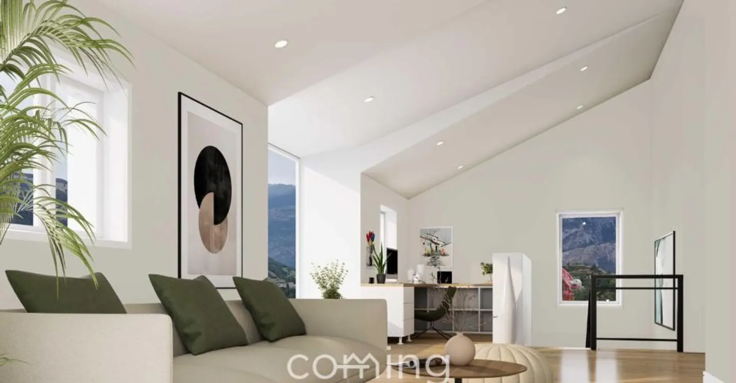 Your new build house in Bürchen - Timber construction, fireplace and plenty of space for your own ideas - Photo 2 of 11