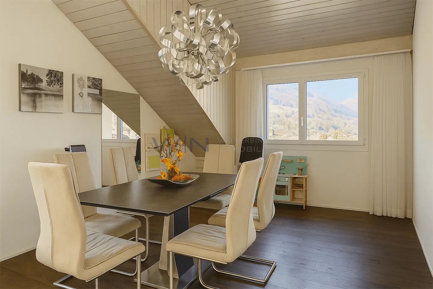 Appartamento moderno sopra i tetti di Wangs - Foto 6 di 10