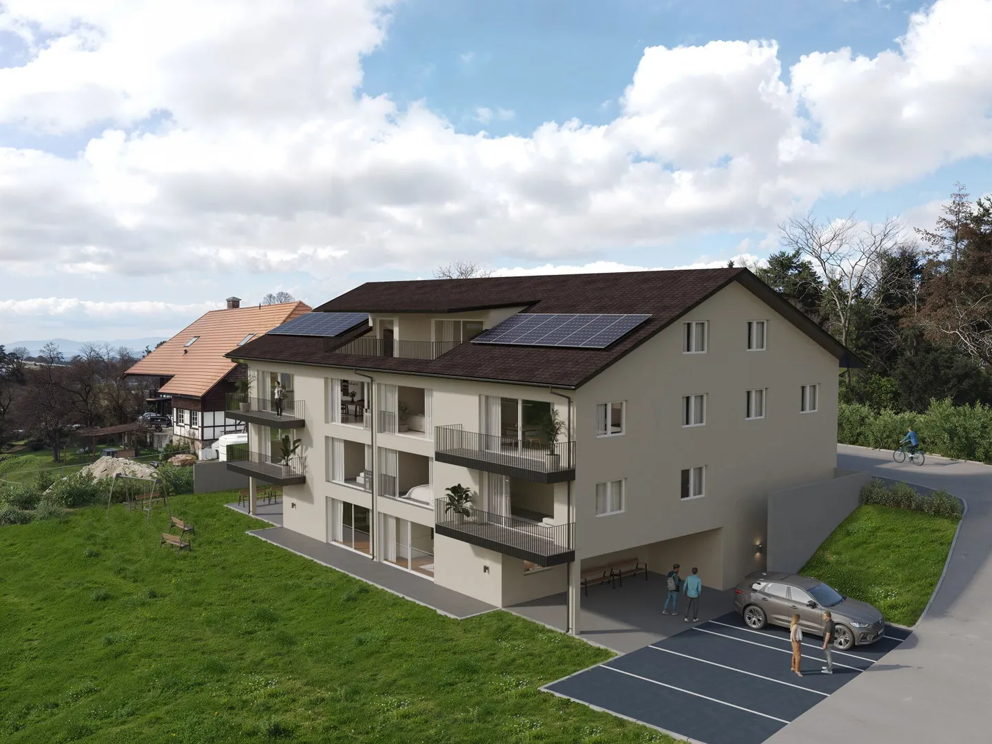 Charming penthouse apartments with south-facing balcony - panoramic view included - Photo 7 of 8