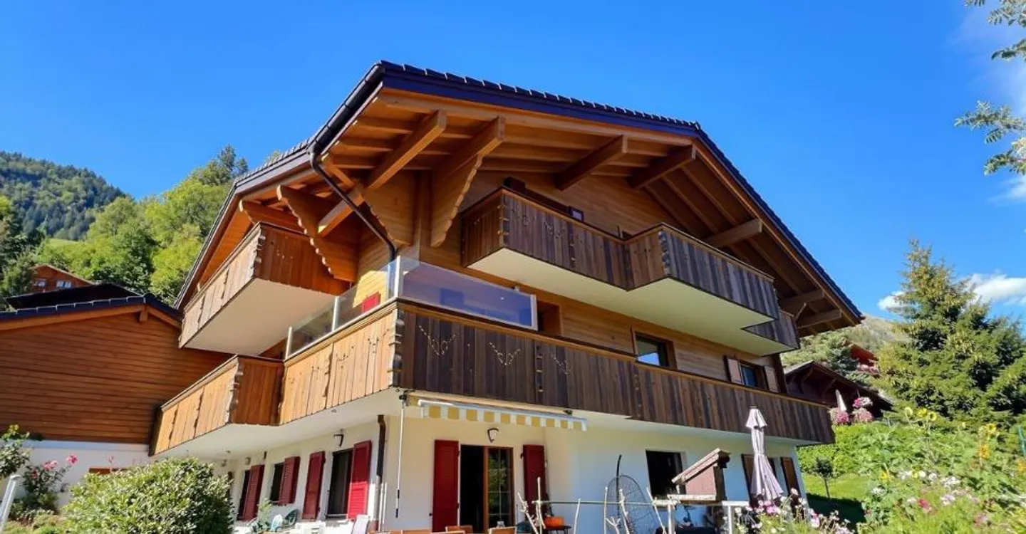 Bel appartement de 4.5 pièces à vendre à Château-d'Oex ! - Photo 1 of 13