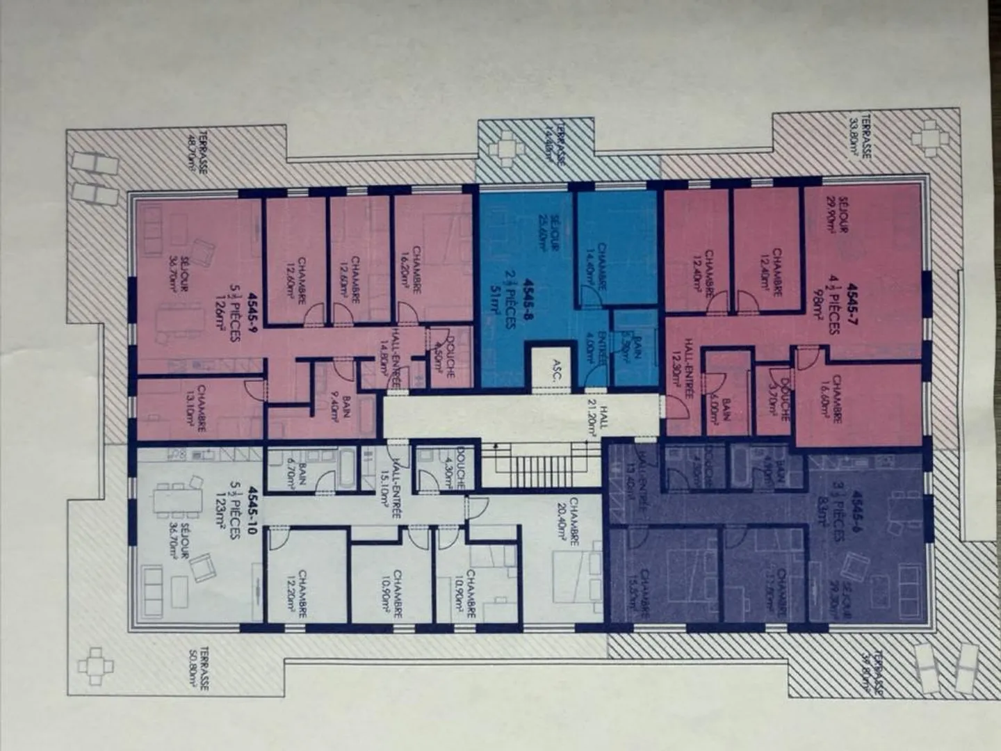 Nouvel appartement moderne et beau de 4 1/2 pièces, plan d'étage 4545-7 - Photo 11 sur 11