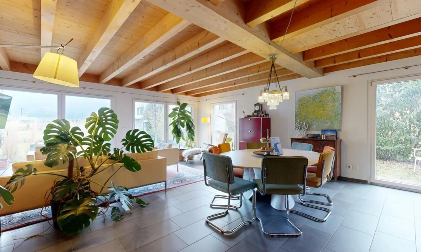 Familientraum mit Bergsicht und Garten im begehrten Thuner Dürrenast - Foto 2 von 11