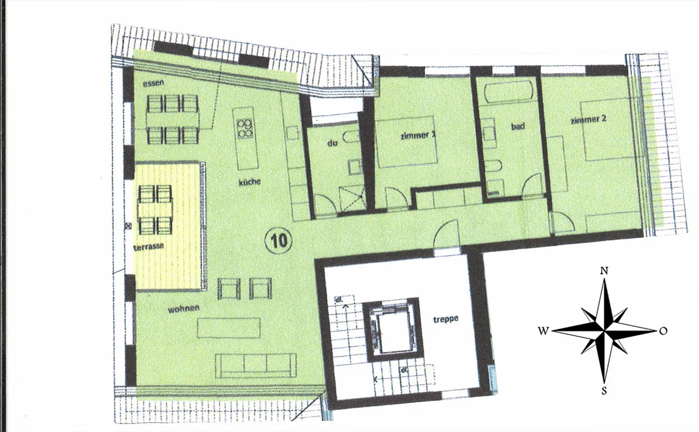 Appartamento mansardato di 3,5 locali nel cuore di Ems - Foto 12 di 12
