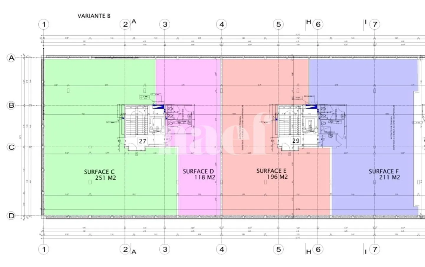 Approximately 196m2 of modular space on the 1st floor - Photo 5 of 5