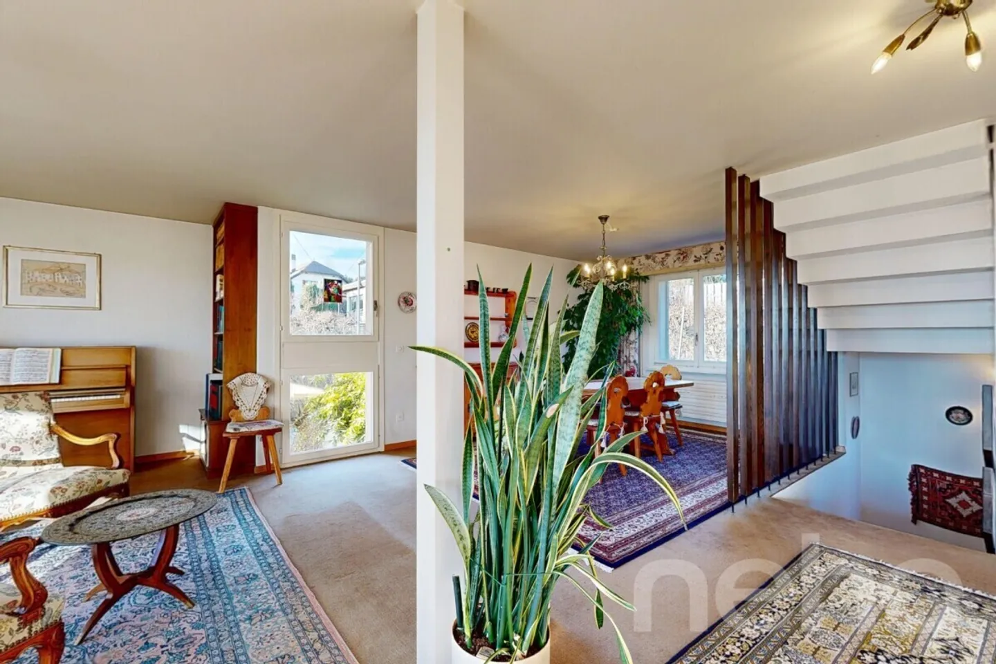 Familienhaus mit Blick auf die Préalpen in Villars-sur-Glâne - Foto 4 von 12