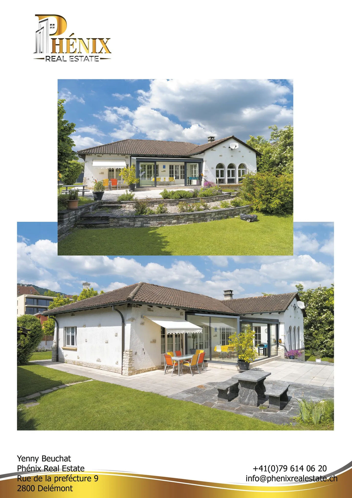 Prachtvolle Villa mit Panoramablick - Foto 2 von 5