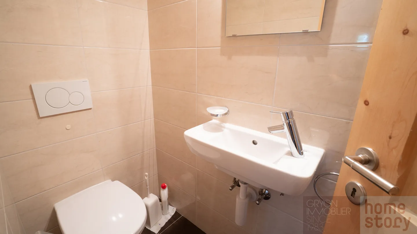 Cozy 3.5-room Minergie apartment with mountain view in Gryon - Photo 16 of 16