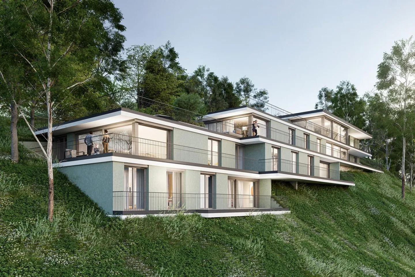 Modernes Terrassenapartment in Laufen - Foto 1 von 10