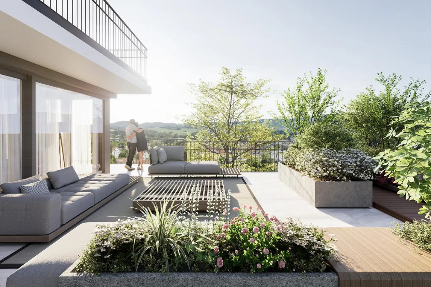 Modernes Terrassenapartment in Laufen - Foto 7 von 10