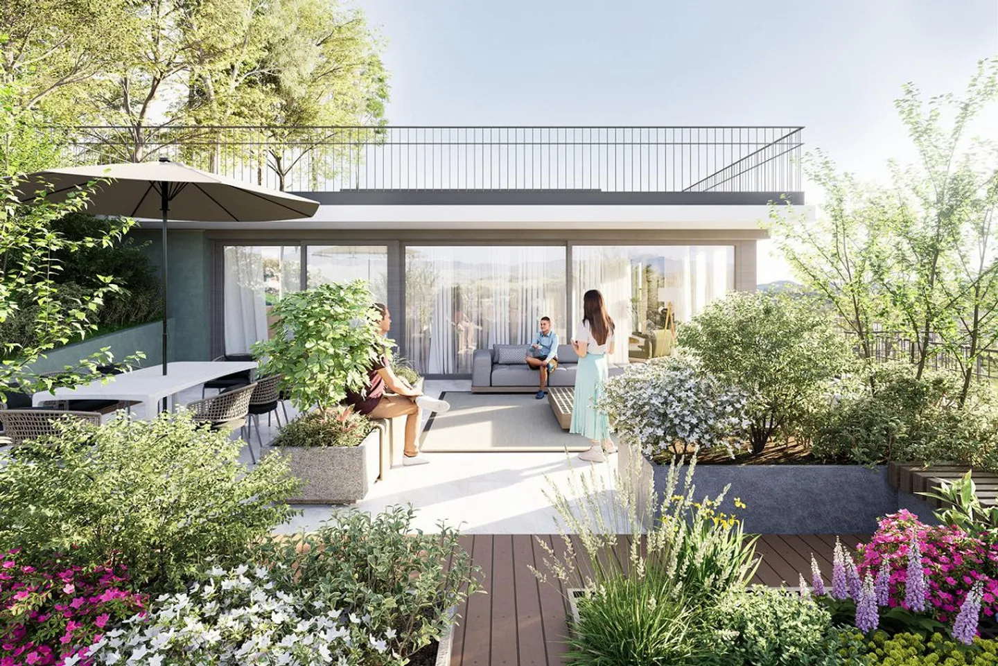 Modernes Terrassenapartment in Laufen - Foto 8 von 10