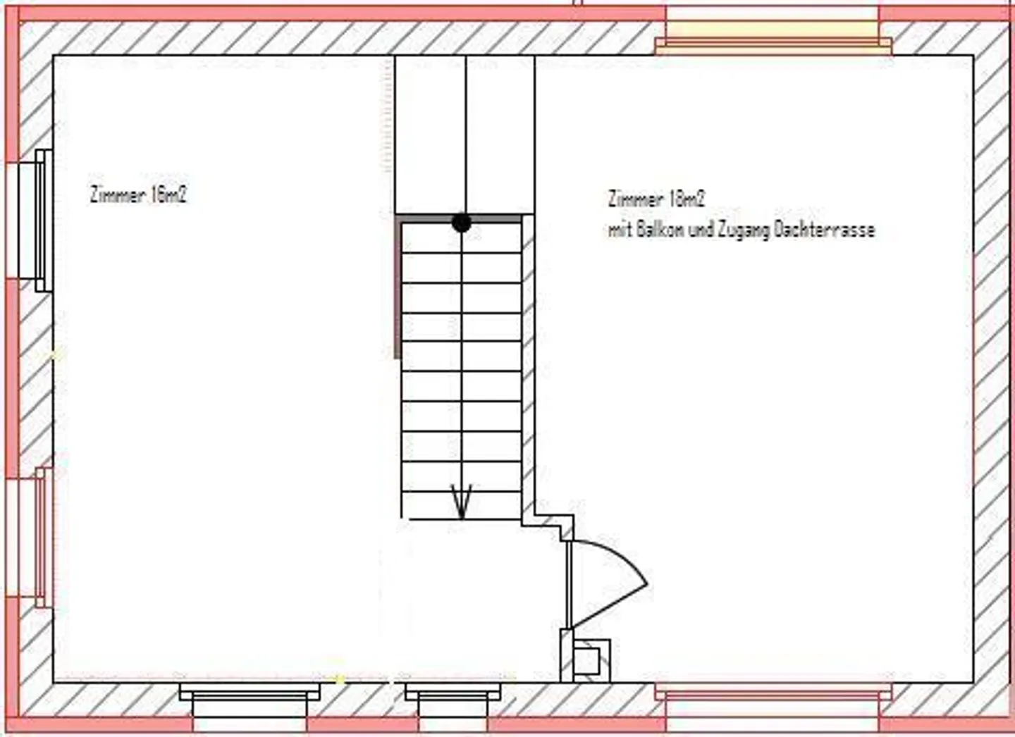 sehr schöne 3-Zimmer Wohnung im Zweifamilienhaus mit kleinem Garten - Foto 8 von 10