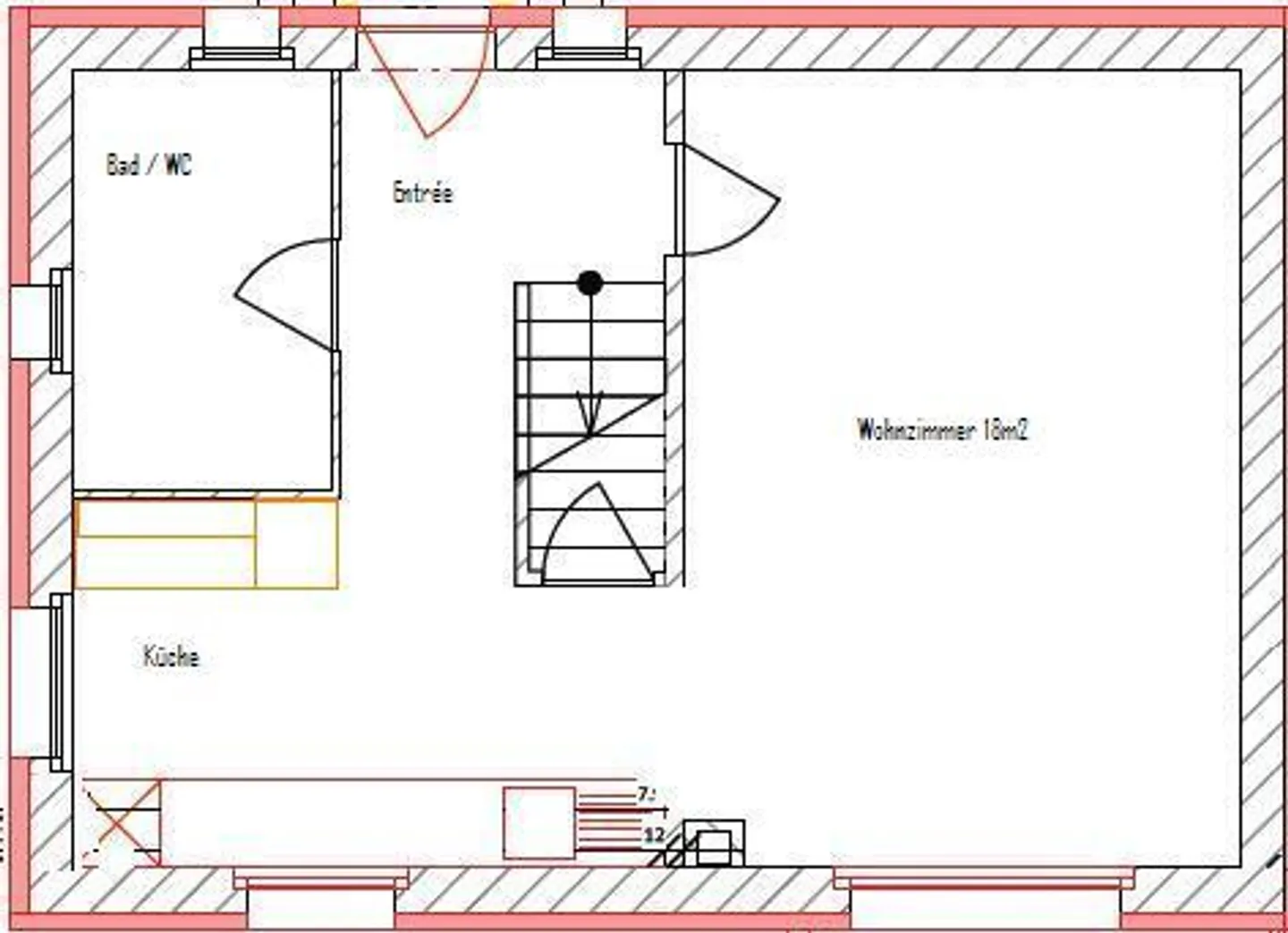 sehr schöne 3-Zimmer Wohnung im Zweifamilienhaus mit kleinem Garten - Foto 10 von 10