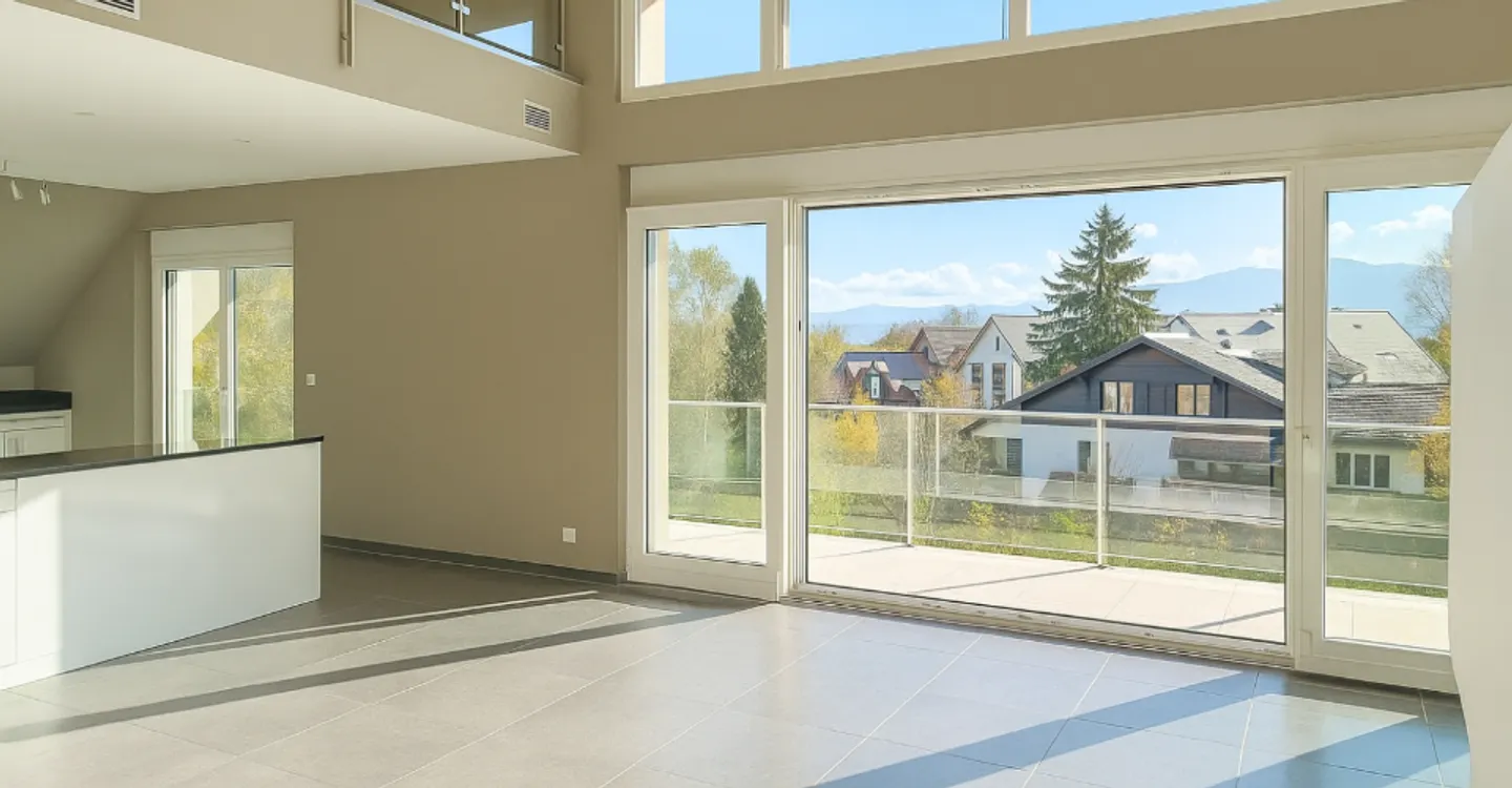 Superb high-end duplex in the attic - Minergie building - Photo 3 of 10