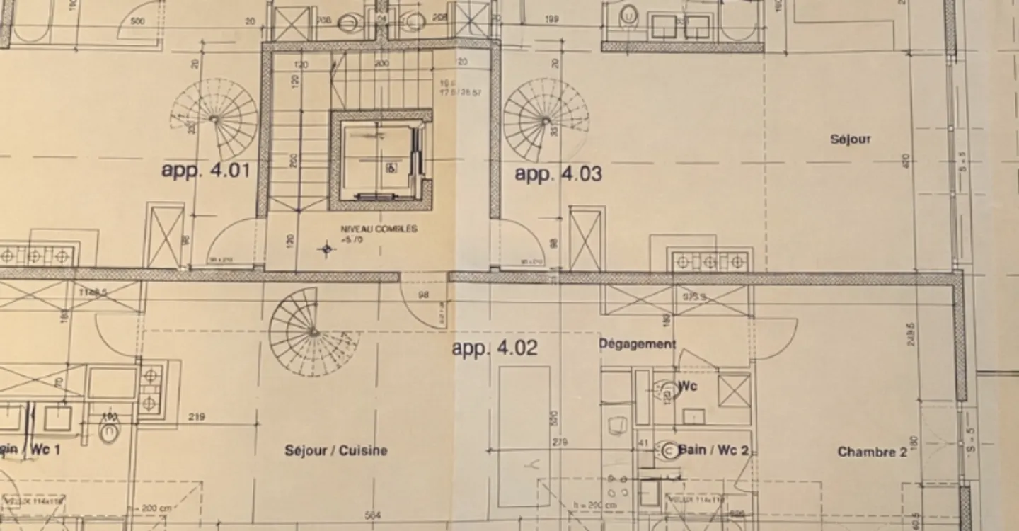 Superb high-end duplex in the attic - Minergie building - Photo 9 of 10