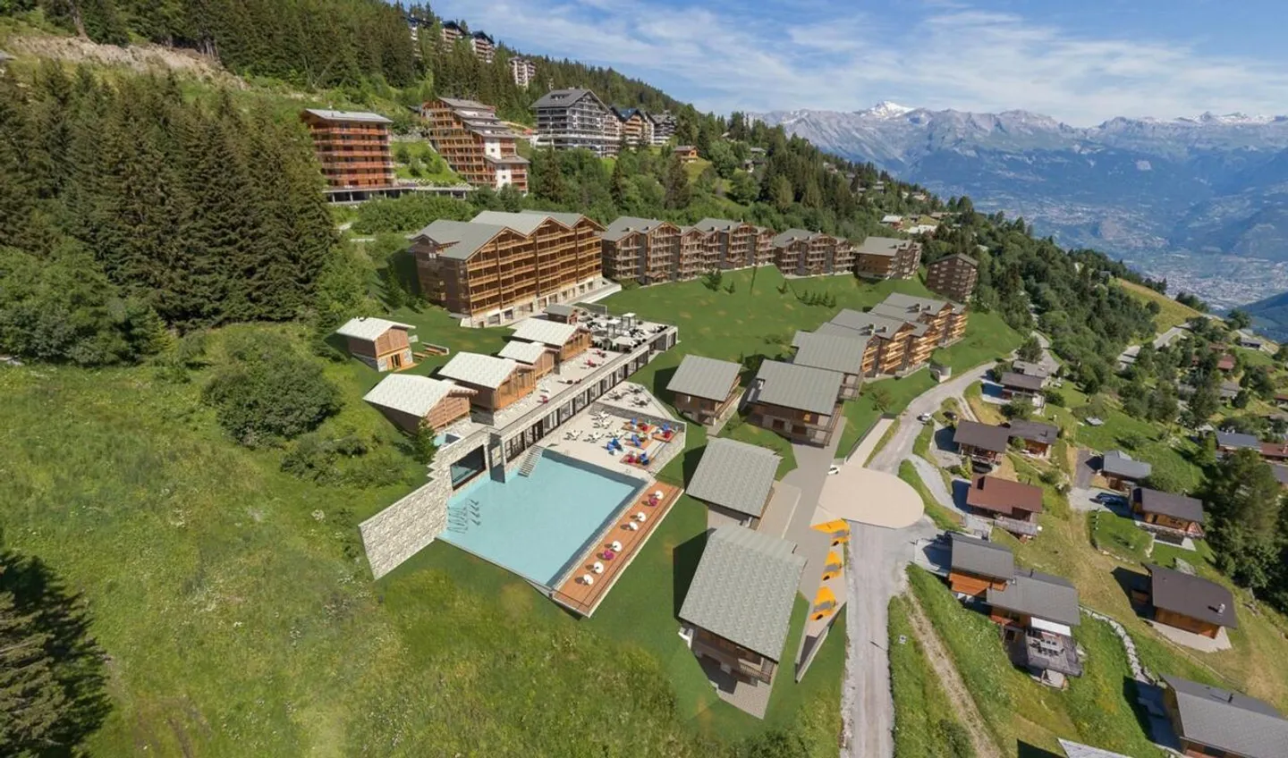 Appartements neufs avec choix des finitions dans complexe Dixence Resort - Photo 2 sur 9