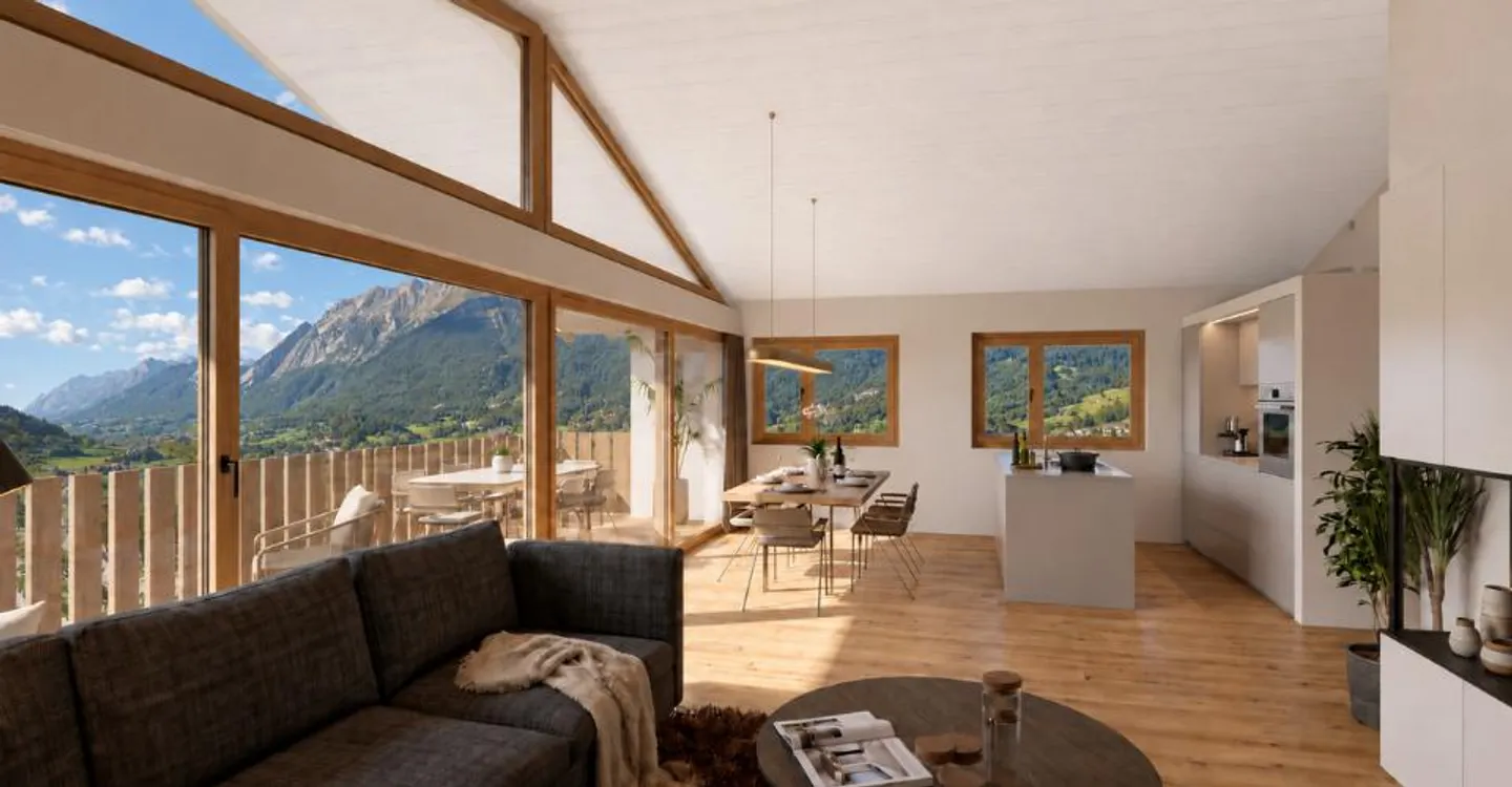 Appartement Contemporain dans Quartier Tranquille - Photo 3 sur 6