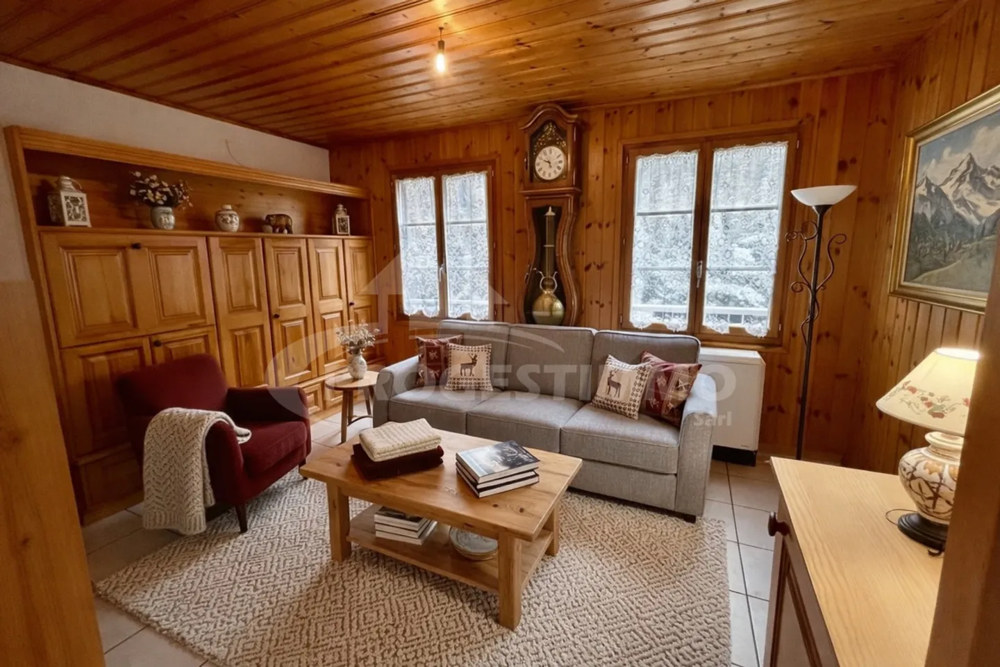 3.5-ZIMMER-WOHNUNG INMITTEN DER BERGE - Foto 4 von 9