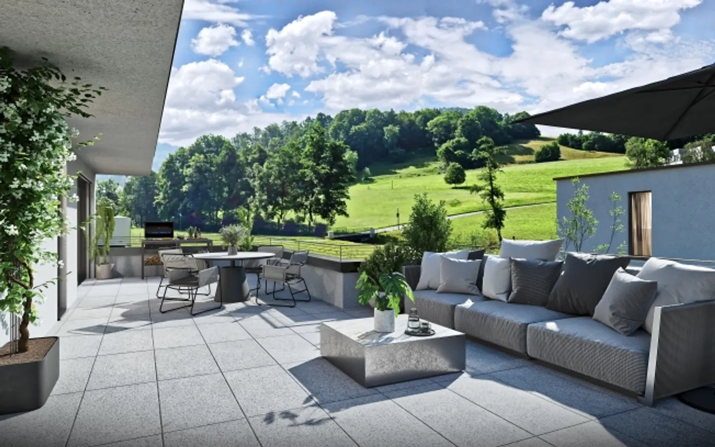 Maison individuelle moderne de 4,5 pièces à Zullwil avec panorama - Photo 7 sur 9