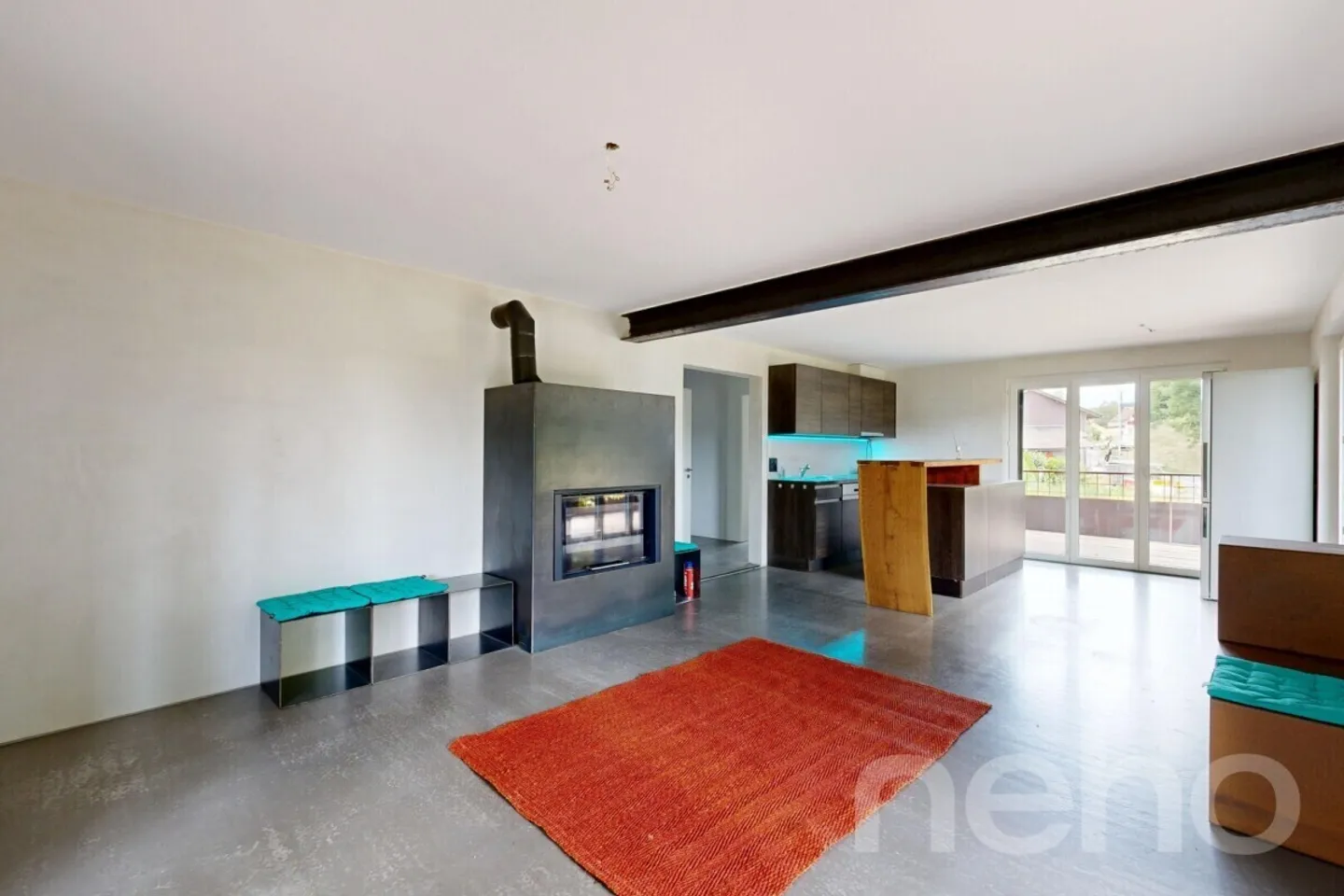 Modernes Einfamilienhaus mit Schwimmteich - Foto 4 von 12