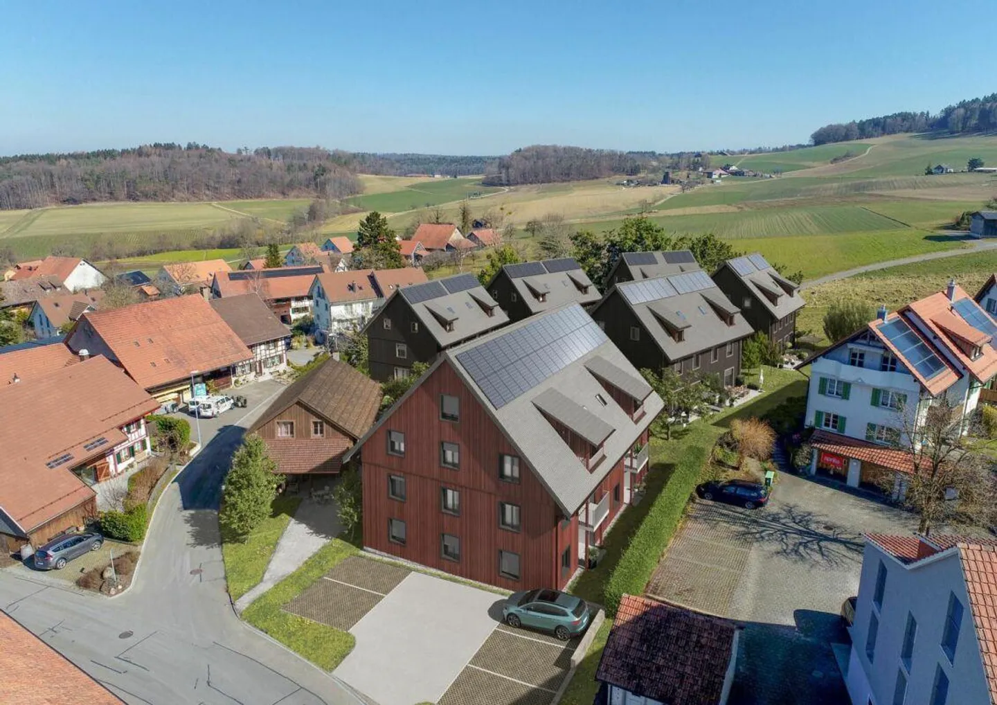 Doppeleinfamilienhaus in Buch am Irchel - Foto 1 von 10