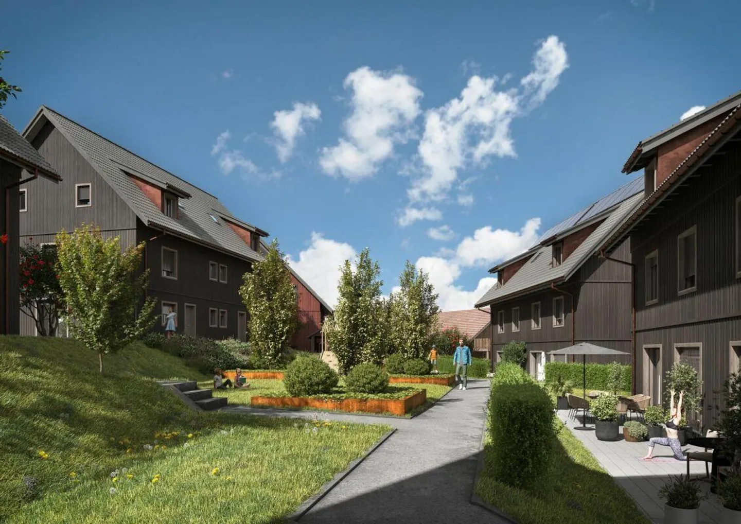 Doppeleinfamilienhaus in Buch am Irchel - Foto 4 von 10