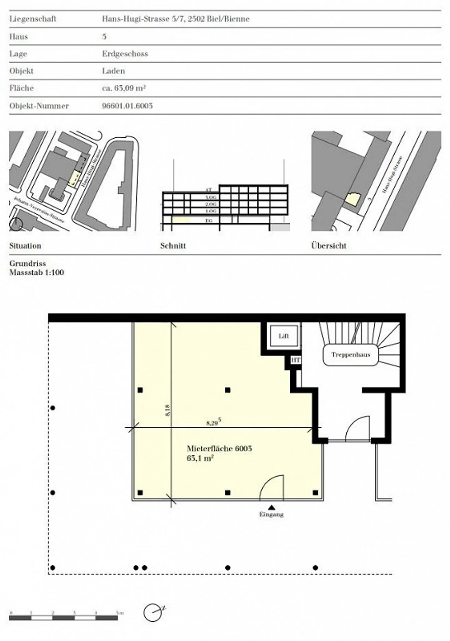 Proximity to Biel Main Station: Developed Retail Space - Photo 7 of 7