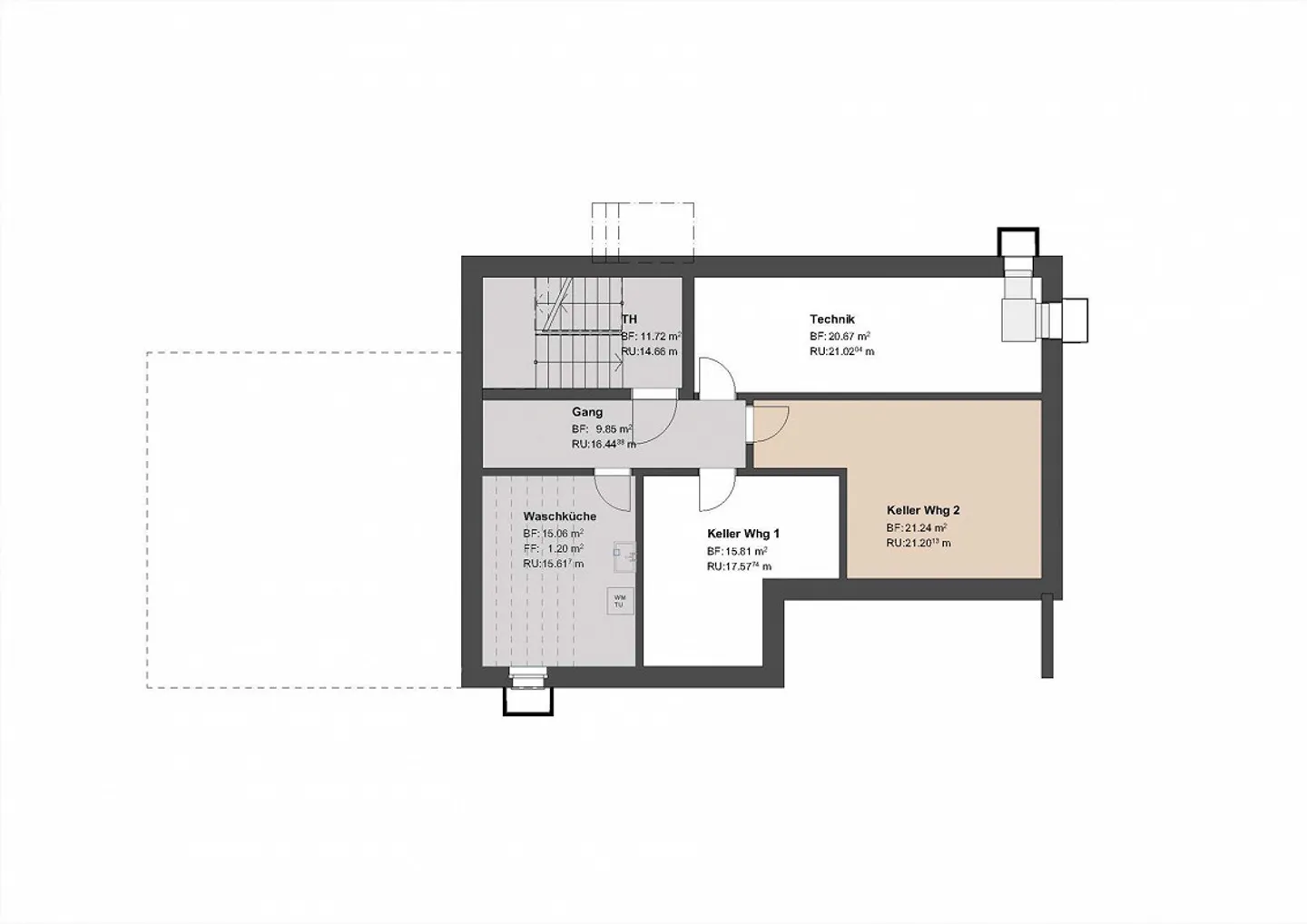 5.5 Room Apartment - Photo 5 of 5