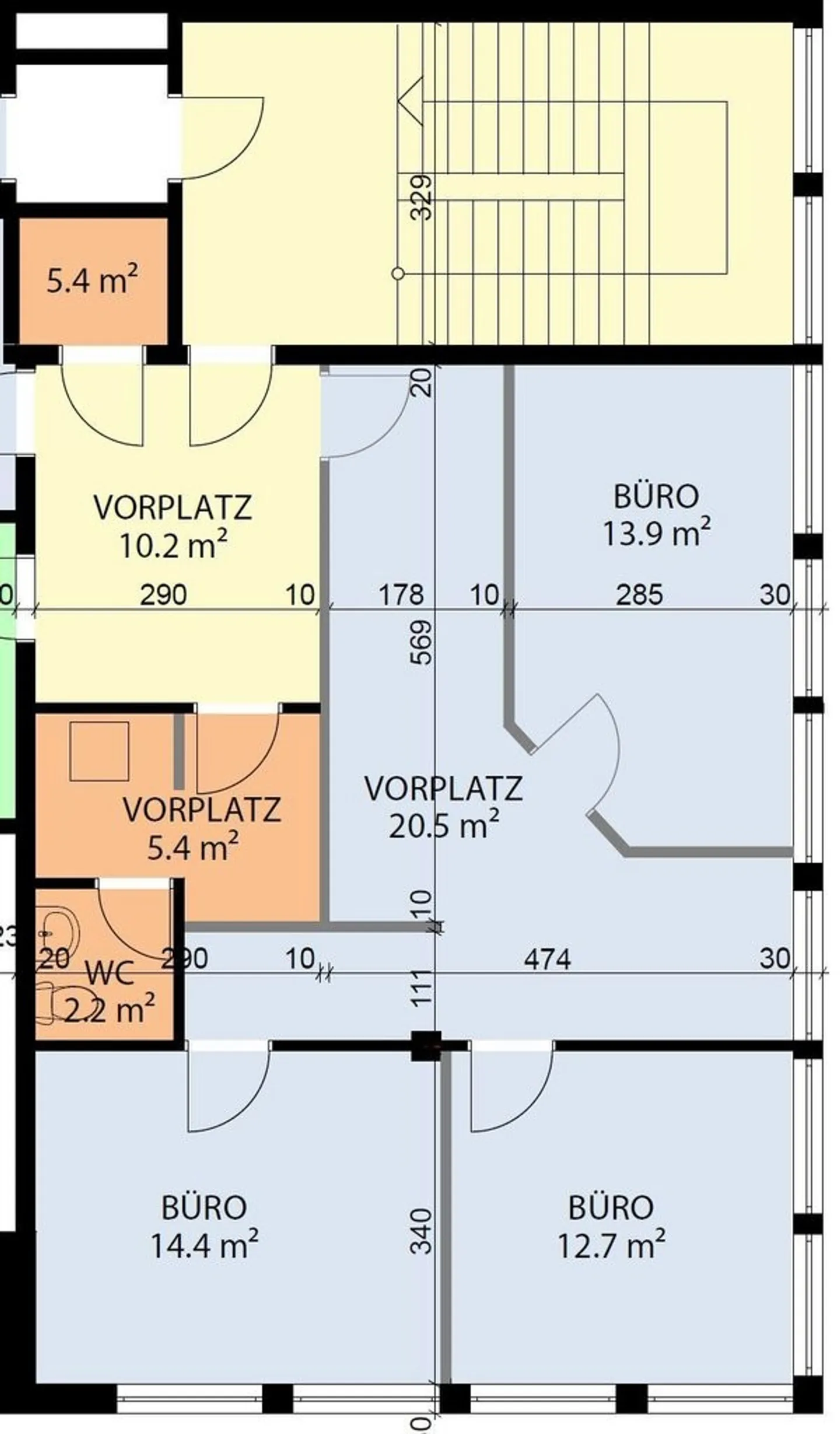 Office space in the heart of the city of Buchs SG - Photo 2 of 2