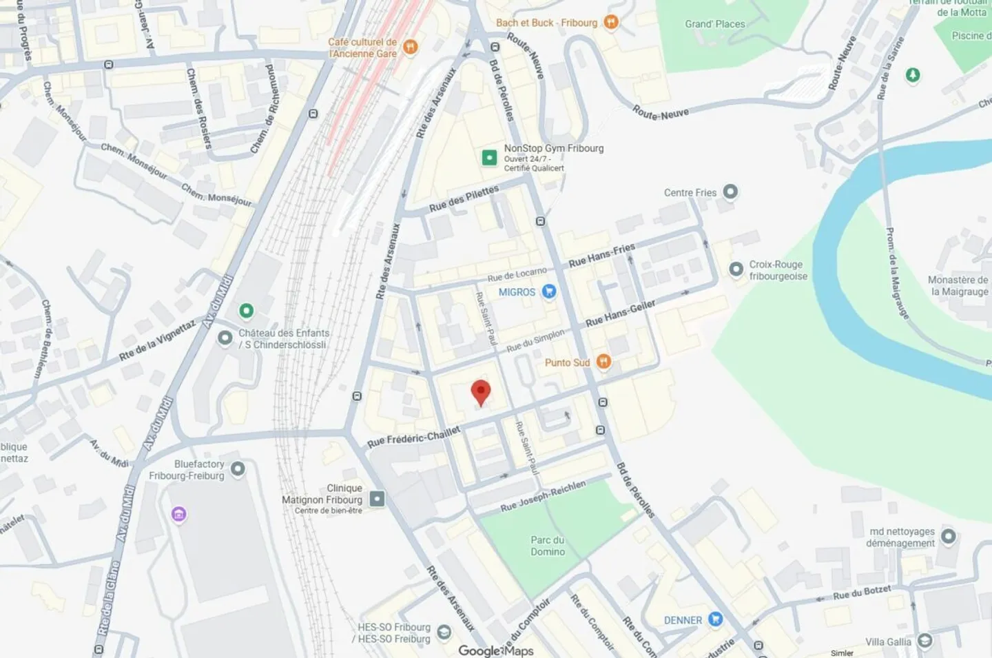 Tiefgaragenstellplatz in Fribourg - Foto 3 von 4