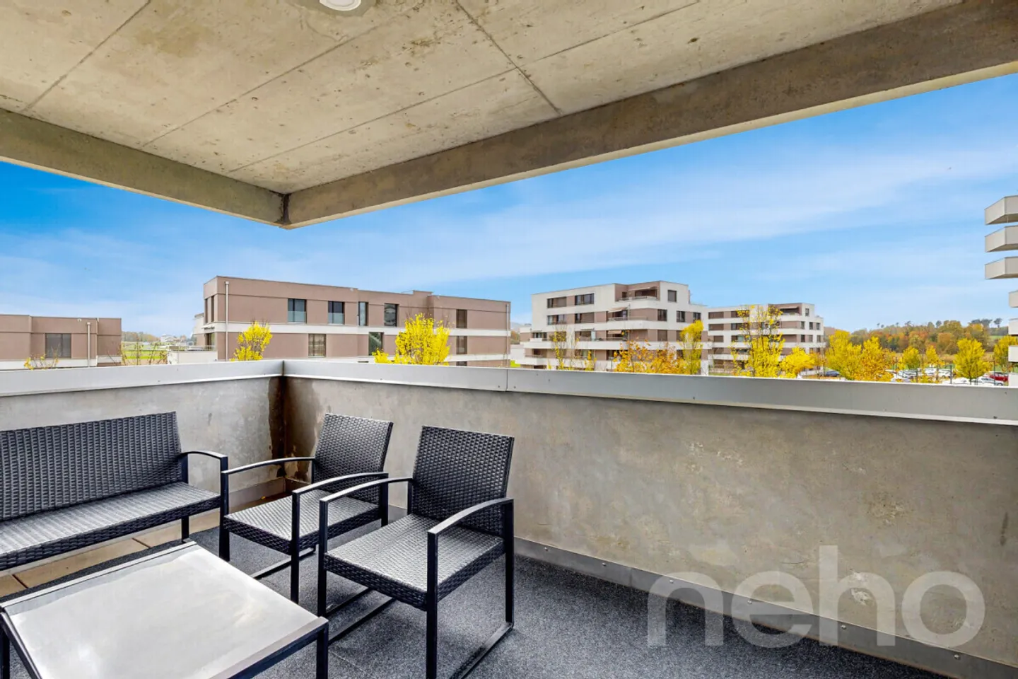 Helle 4,5-Zimmer-Wohnung mit Balkon in Payerne - Foto 10 von 12