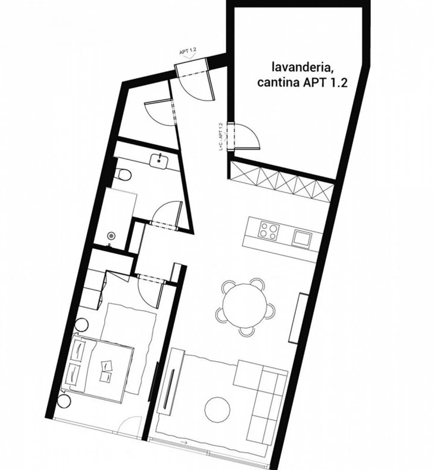 Modern Apartment with Large Terrace and Garden - Photo 10 of 12