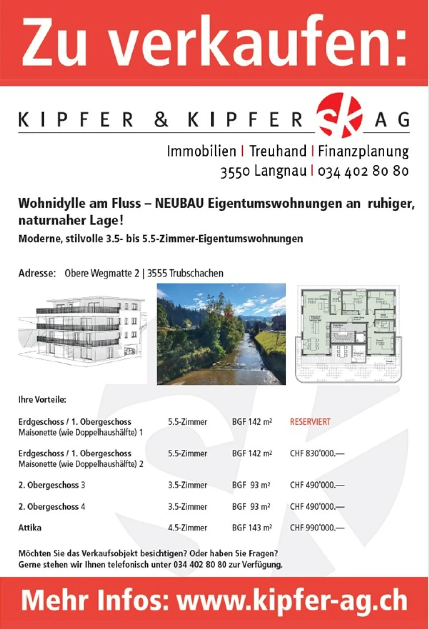 NEW BUILD Trubschachen - Ownership apartments in a quiet, nature-friendly location! - Photo 2 of 6