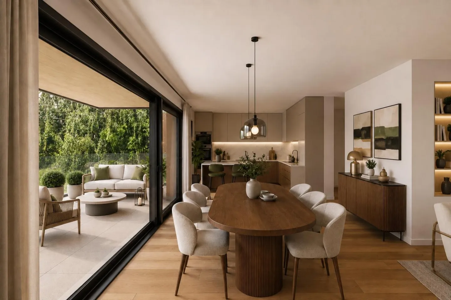 Wunderschöne neue Wohnung im Erdgeschoss - Lot A1 - Foto 3 von 12