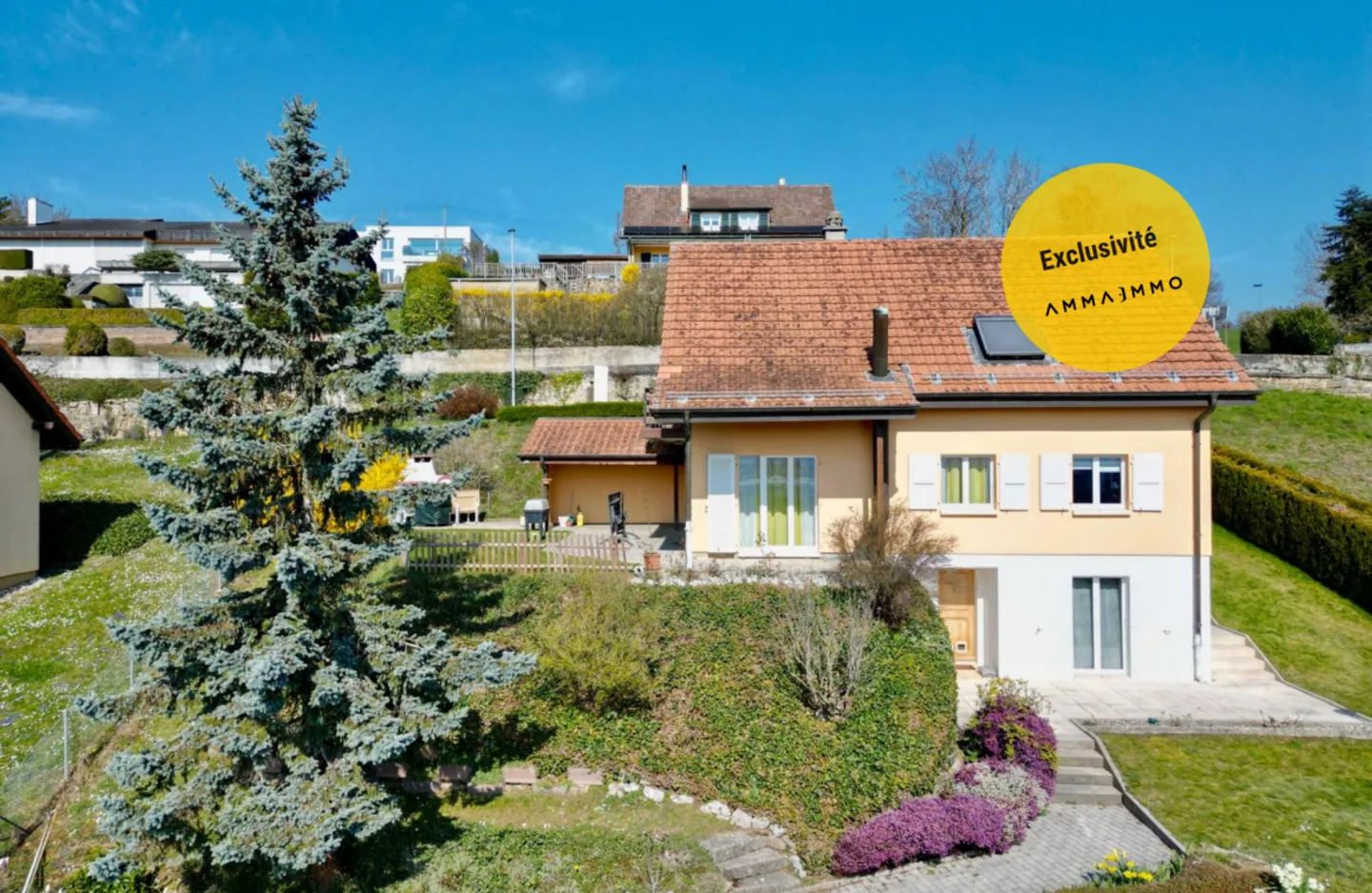 Charmantes Einfamilienhaus in Grandson - Foto 1 von 18