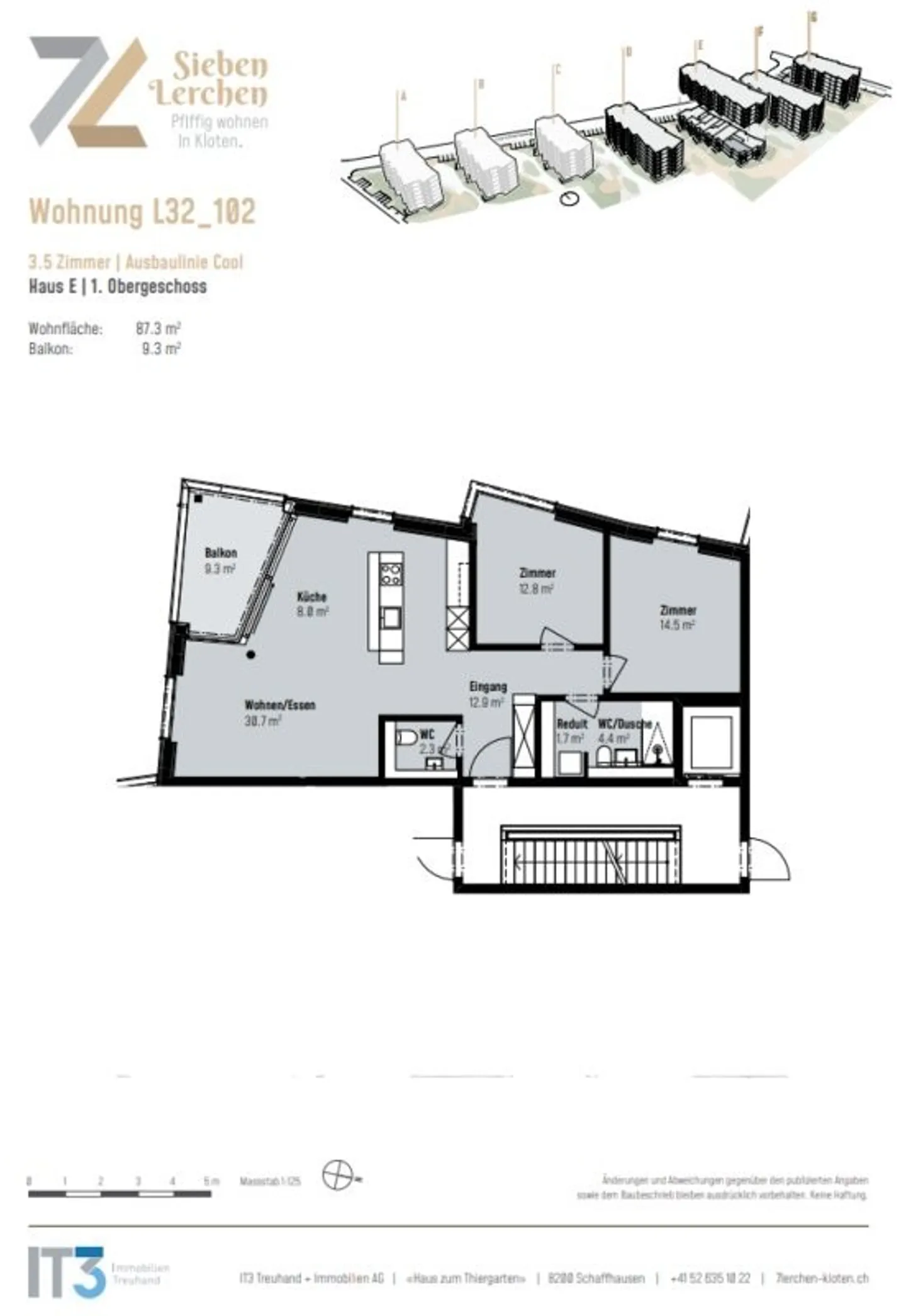 Nouvel appartement dans le développement '7 Lerchen' - Votre maison moderne à Kloten - Photo 4 sur 4