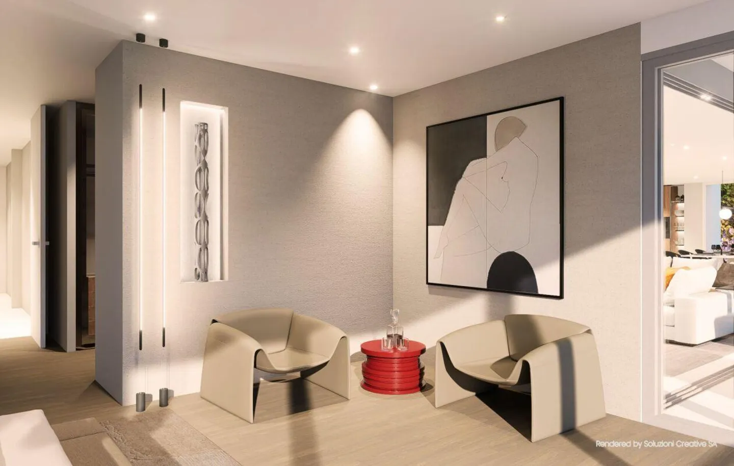 Lussuoso 5.5 locali: modernità ed eccellenza con vista lago - Foto 14 di 23