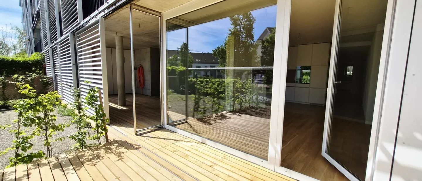 Moderne Wohnung mit Garten - Foto 1 von 9