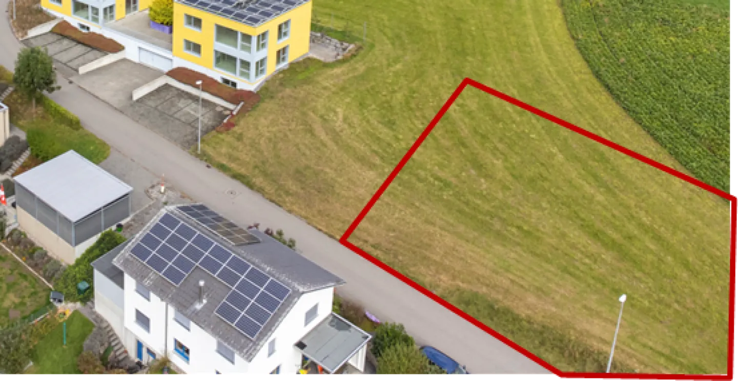 Sonniges Bauland in Menziken - Foto 4 von 11